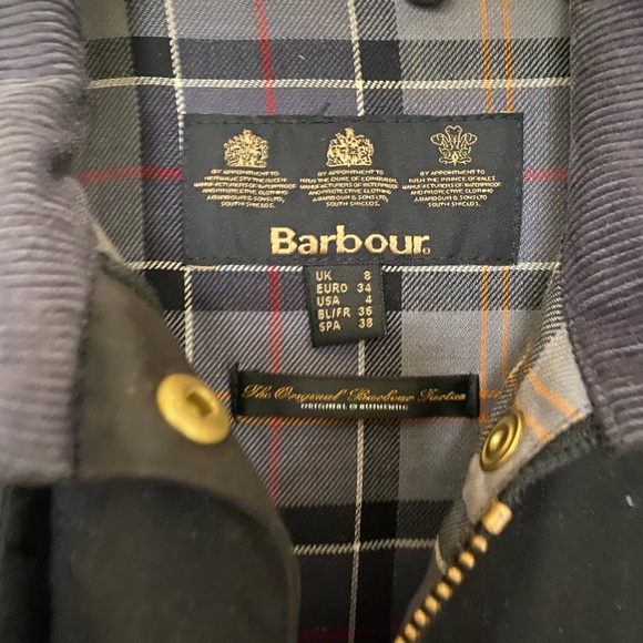 ❤️Barbour International Waxed Jacket XS - Picture 3 of 8